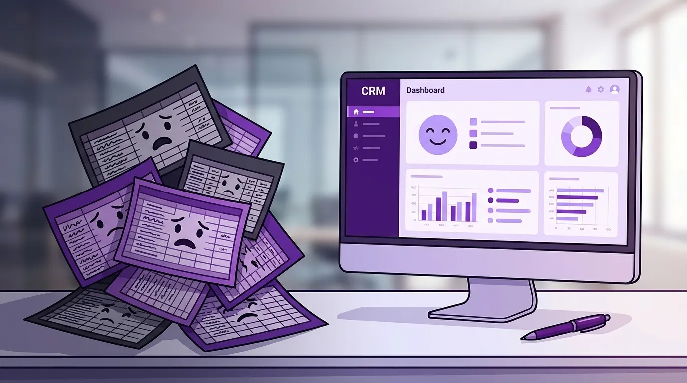 One System, One Truth: How a Right-Sized CRM Replaces Spreadsheet Chaos